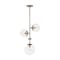 Nuvo Fixture, Pendant, 3-Lght, Incandescent, 60W, 120V, B10, Candelabra Bse, Height: 22.38 60/7124 - alternate 3
